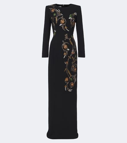 Abito lungo floreale - Dries Van Noten - Modalova