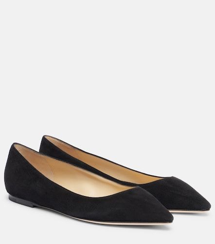 Bailarinas Romy Flat de ante - Jimmy Choo - Modalova
