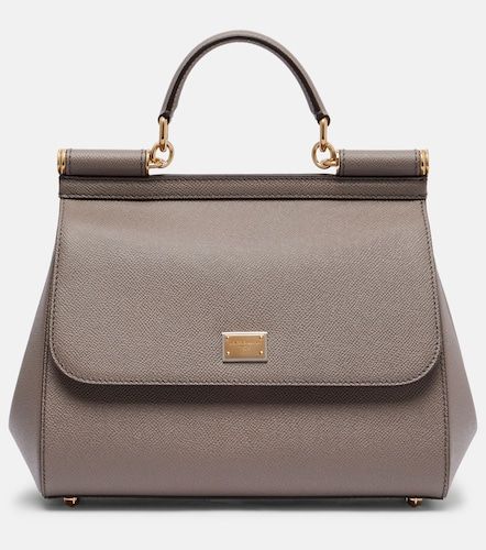 Borsa Sicily Medium in pelle - Dolce&Gabbana - Modalova