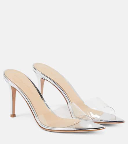 Elle 85 PVC and leather mules - Gianvito Rossi - Modalova