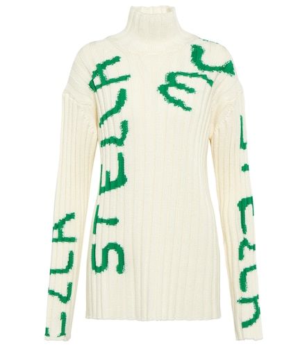 X Ed Curtis - Pullover in misto lana con stampa - Stella McCartney - Modalova