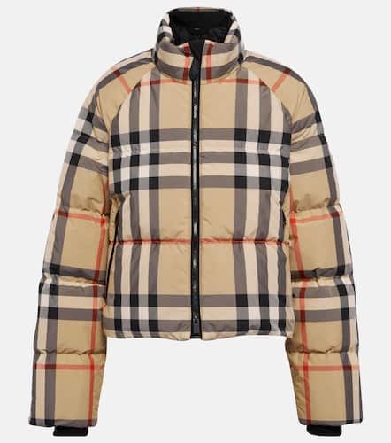 Chaqueta acolchada con Check - Burberry - Modalova