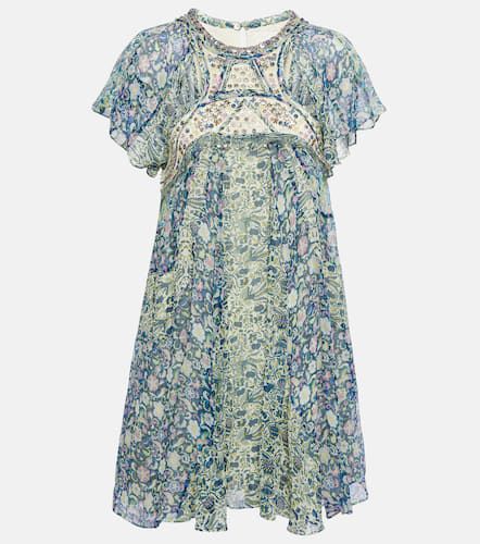 Odile printed silk minidress - Isabel Marant - Modalova