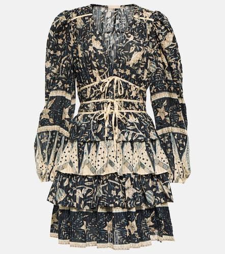 Robe Nina imprimée en coton mélangé - Ulla Johnson - Modalova