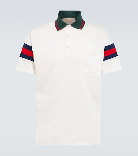 Gucci Cotton jersey polo shirt - Gucci - Modalova