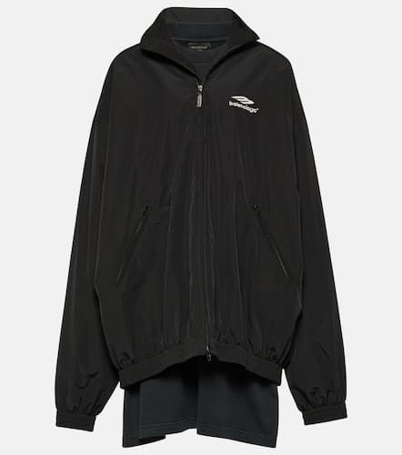 Technical poplin track jacket - Balenciaga - Modalova