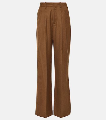 X EmRata Joan wool wide-leg pants - AG Jeans - Modalova