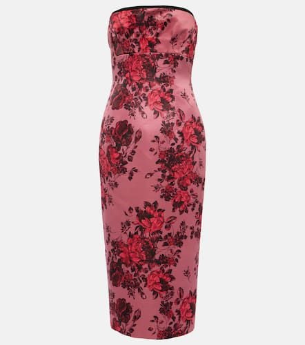 Adalina floral strapless midi dress - Emilia Wickstead - Modalova