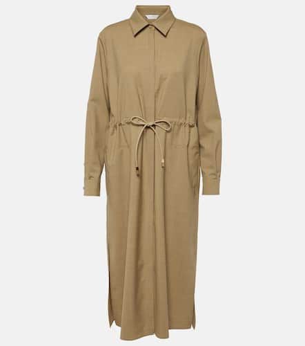 Monia virgin wool shirt dress - Max Mara - Modalova