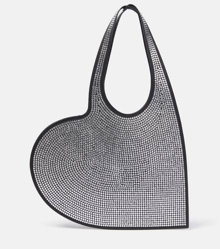 Heart Mini sequined leather shoulder bag - Coperni - Modalova