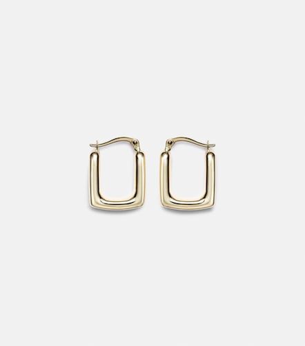 Orecchini a cerchio Squared Off in 14kt - Stone and Strand - Modalova