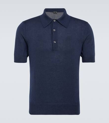 Cashmere and silk polo shirt - Tom Ford - Modalova