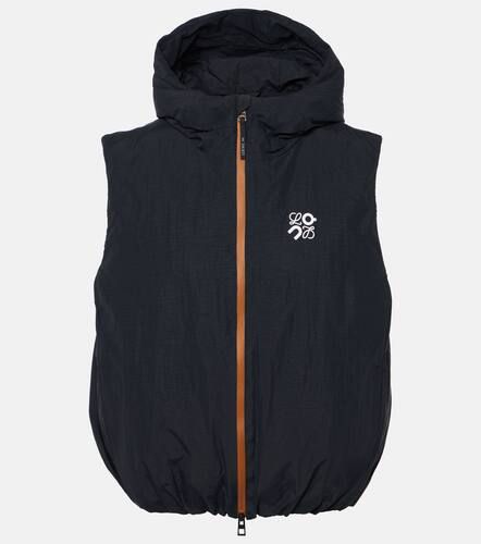 X On logo technical puffer vest - Loewe - Modalova