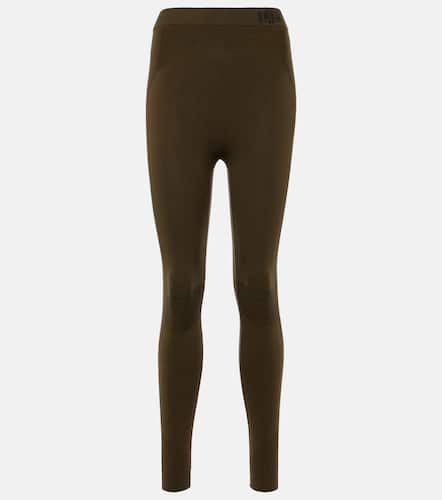 Ribbed-knit silk-blend leggings - Loro Piana - Modalova