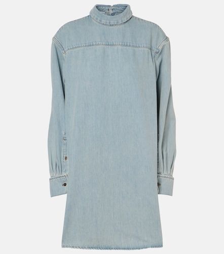 Top de denim de cuello alto - Dries Van Noten - Modalova