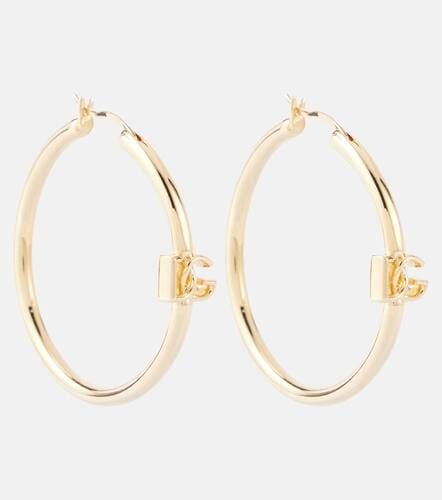 Dolce&Gabbana DG hoop earrings - Dolce&Gabbana - Modalova