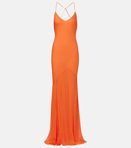 Gloria silk chiffon gown - Alexandra Miro - Modalova