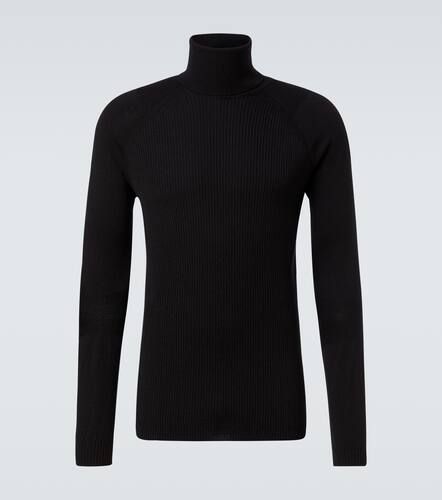 Turtleneck wool-blend ski top - Moncler Grenoble - Modalova