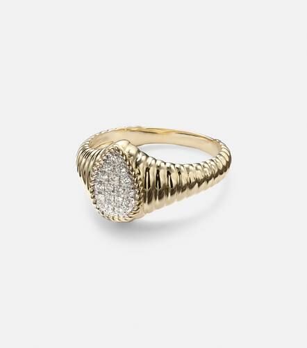 Yvonne LÃ©on 9kt ring with diamonds - Yvonne Leon - Modalova