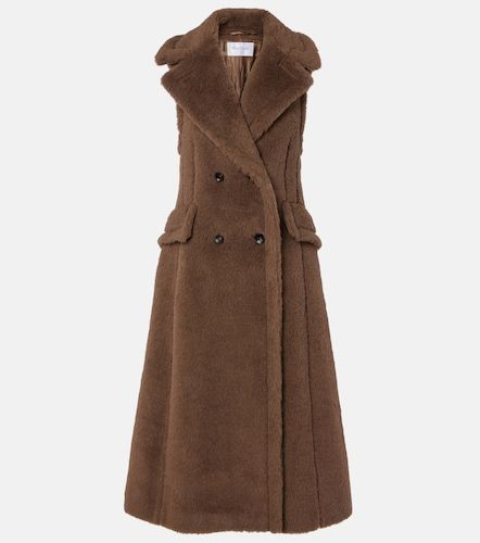 Abrigo Teddy de alpaca, lana y seda - Max Mara - Modalova