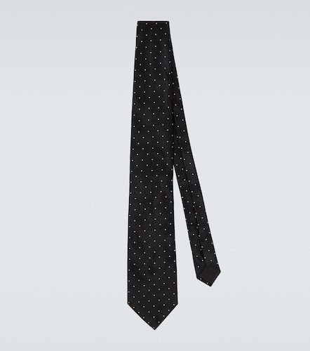 Corbata de sarga de seda con lunares - Tom Ford - Modalova