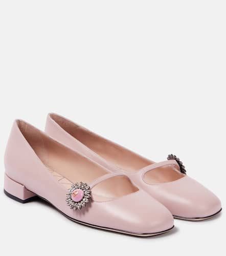 Mary-Jane-Ballerinas Preshoes aus Leder - Valentino Garavani - Modalova