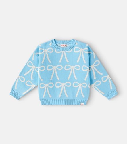 Jersey de algodón con lazos - Tinycottons - Modalova
