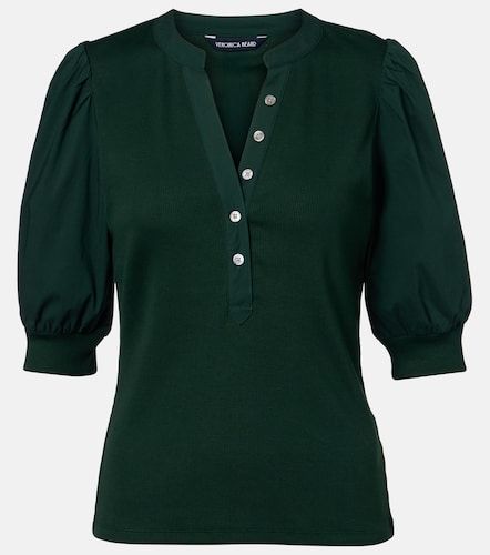 Top Coralee in maglia di misto cotone - Veronica Beard - Modalova