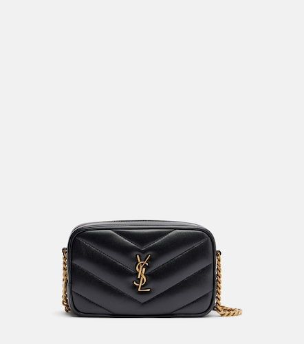 Loulou Mini quilted leather camera bag - Saint Laurent - Modalova