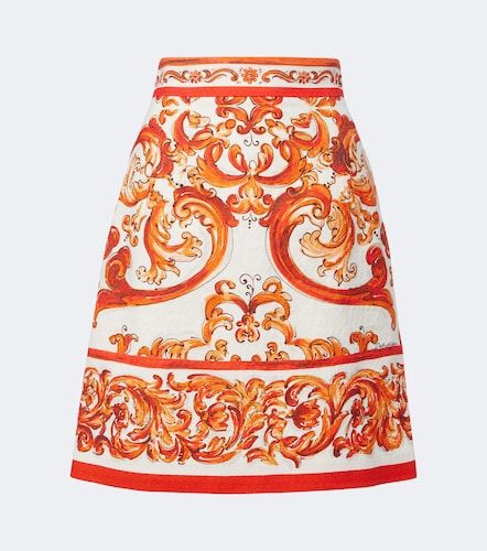 Dolce&Gabbana Minirock Majolica - Dolce&Gabbana - Modalova