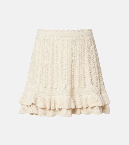 Minifalda Nelle de croché de algodón - Marant Etoile - Modalova