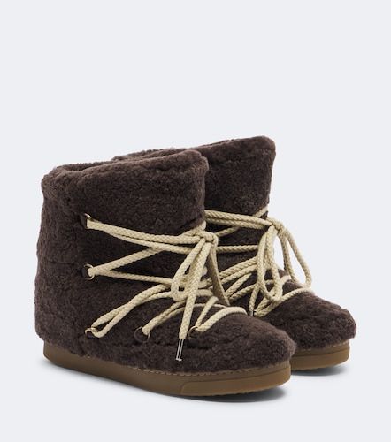 Stivaletti da neve Nowles in shearling - Isabel Marant - Modalova