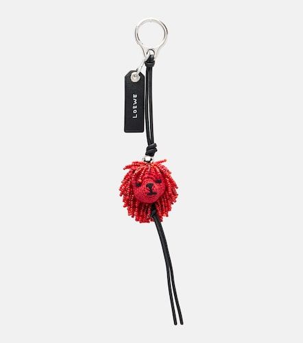 Loewe Lion beaded crochet bag charm - Loewe - Modalova