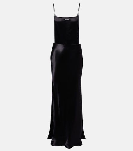 Miu Miu Vestido lencero de satén - Miu Miu - Modalova