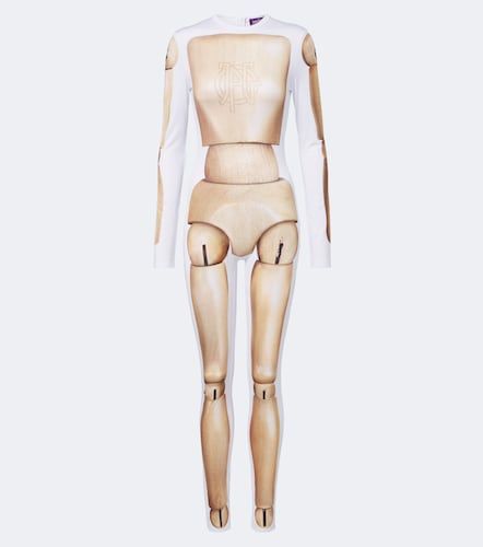 Mono de jersey con trompe l’œil - Jean Paul Gaultier - Modalova