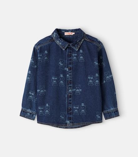 Camisa de denim estampada - Tinycottons - Modalova