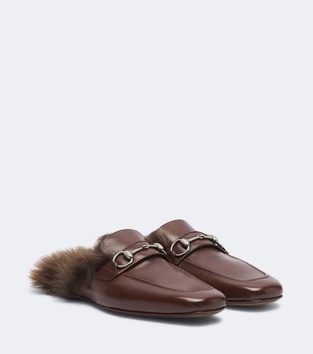 Mules Larindo Horsebit in pelle - Gucci - Modalova