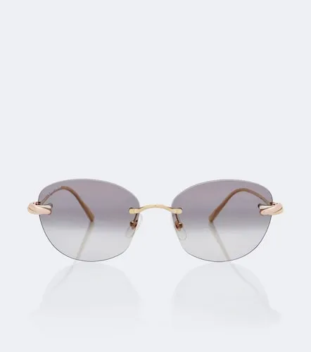 Gafas de sol redondas Trinity De Cartier - Cartier Eyewear Collection - Modalova