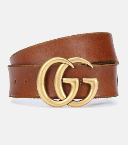 Gucci Cinturón de piel con GG - Gucci - Modalova