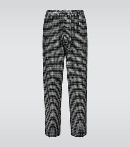 Undercover Microchecked wool pants - Undercover - Modalova