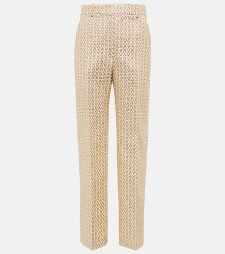 Optical boucle pants - Valentino - Modalova