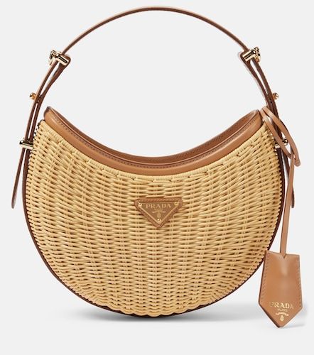 Schultertasche Arqué Small mit Leder - Prada - Modalova