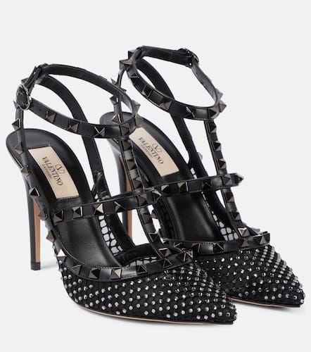 Rockstud 100 leather pumps - Valentino Garavani - Modalova