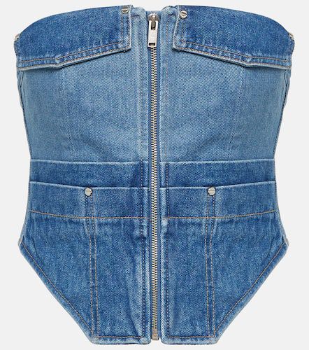 Dion Lee Workwear denim corset top - Dion Lee - Modalova