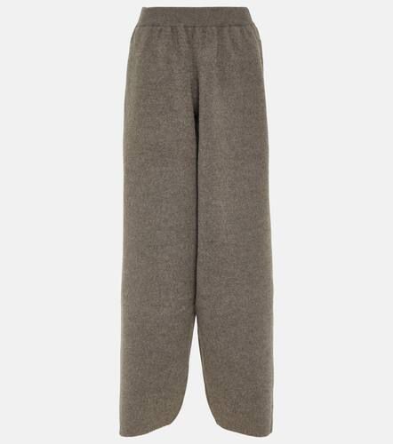 Ednah oversized felted wool pants - The Row - Modalova