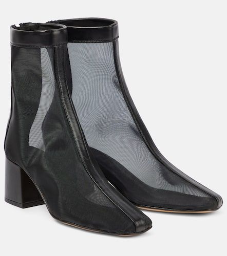 Ankle Boots Firme 50 aus Mesh mit Leder - Souliers Martinez - Modalova