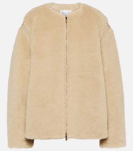 Panno alpaca, wool and silk teddy jacket - Max Mara - Modalova