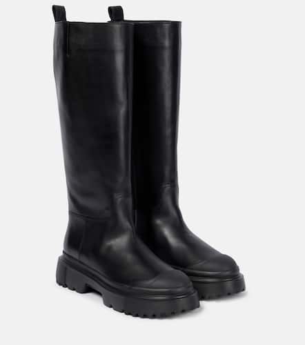 Hogan Leather knee-high boots - Hogan - Modalova