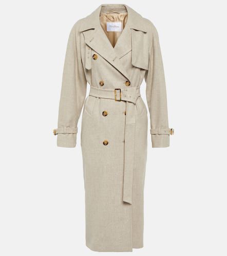 Trench Murena in alpaca, cashmere e cammello - Max Mara - Modalova