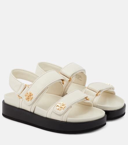 Tory Burch Double T leather sandals - Tory Burch - Modalova